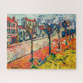 suburbane landschap | Maurice de Vlaminck | Legpuzzel