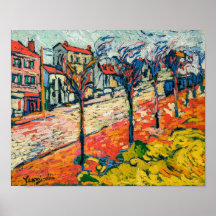 suburbane landschap | Maurice de Vlaminck |