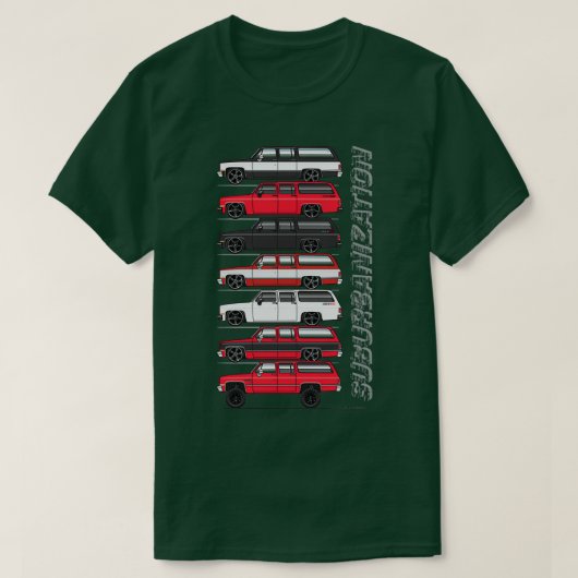 SUBURBANISERING T-SHIRT (Design voorkant)