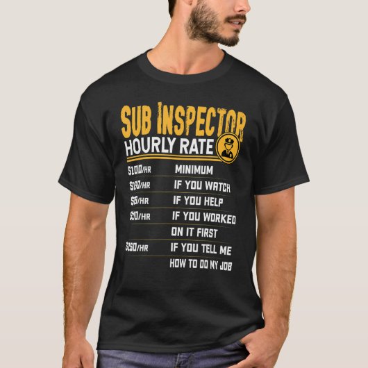 Subverificatuurtarief T-shirt (Voorkant)