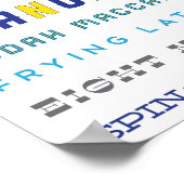 Subway Art | Chanukah Poster (Hoek)