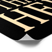 Subway Art Dining Room Rules Poster (Hoek)