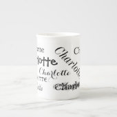 Subway Art Name Bone China Specialty Mok (Voorkant)