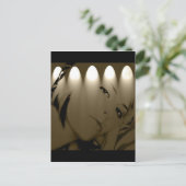 Subway Billboard Briefkaart (Staand voorkant)