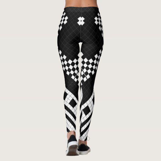 Subway Geometrix 2x2 Leggings (Achterkant)