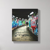 Subway graffiti canvas afdruk (Voorkant)