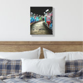 Subway graffiti canvas afdruk (Insitu (Slaapkamer))