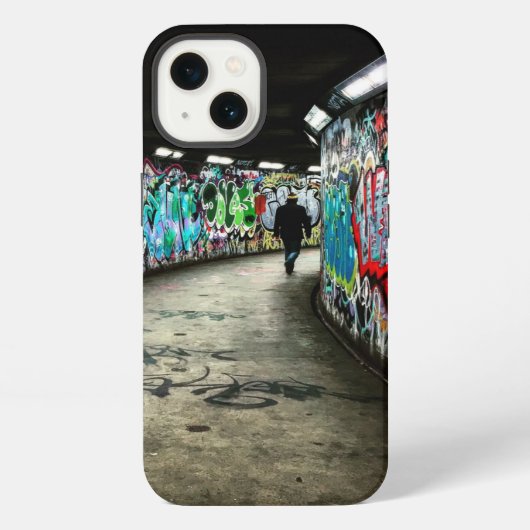 Subway graffiti iPhone hoesje (Achterkant)