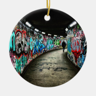 Subway graffiti keramisch ornament