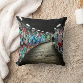 Subway graffiti kussen (Deken)