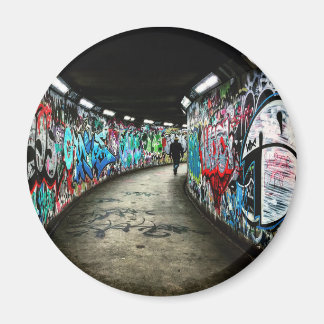 Subway graffiti magneet