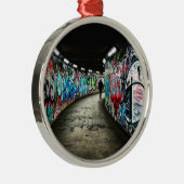 Subway graffiti metalen ornament (Rechts)