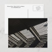 Subway grate briefkaart (Voorkant / Achterkant)