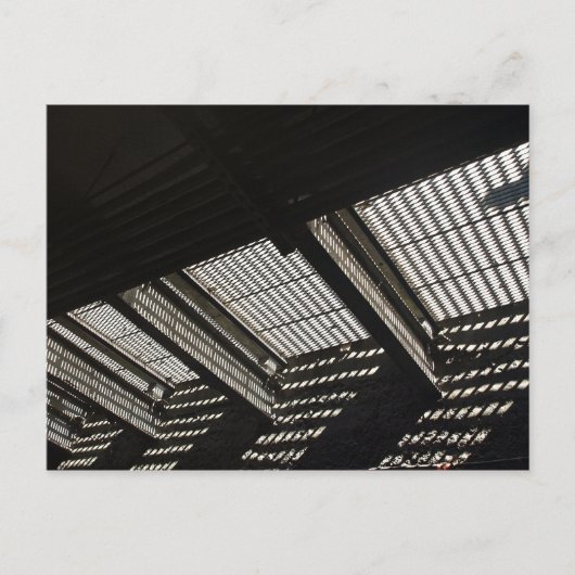 Subway grate briefkaart (Voorkant)