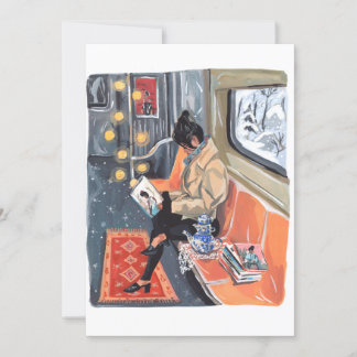 Subway in stijl uitnodiging