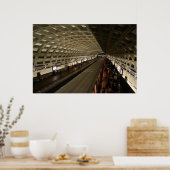 Subway in Washington D.C. Poster (Keuken)
