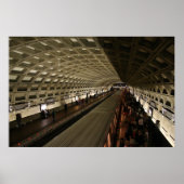 Subway in Washington D.C. Poster (Voorkant)