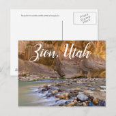 Subway in Zion, Utah Briefkaart (Voorkant / Achterkant)