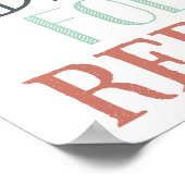 Subway-kunst van wasruimte poster (Hoek)