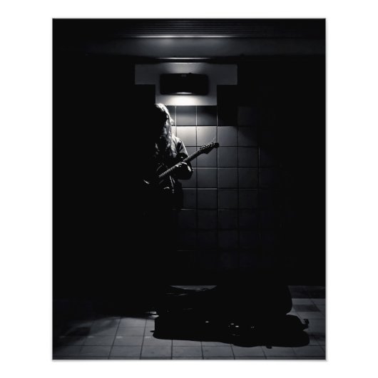 Subway Music Toronto Canada Prints Foto Afdruk (Voorkant)
