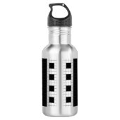 Subway Pset Geometrics RL90 Waterfles (Achterkant)