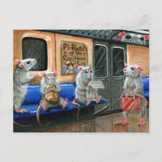 Subway Rats Briefkaart