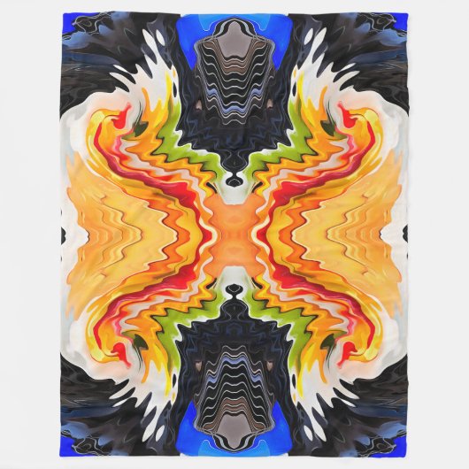 Subway Sandwich Fleece Deken (Voorkant)