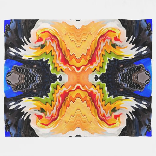 Subway Sandwich Fleece Deken (Voorkant (Horizontaal))