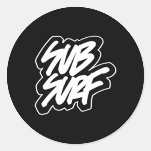 Subway Surfers voor Subsurf Ronde Sticker (Voorkant)