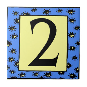 Subway Tegel Blue Lijst Stars 2 Twee Tegeltje