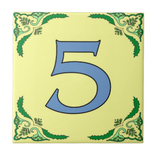 Subway Tegel in Lijst 5 Vijf Tegeltje