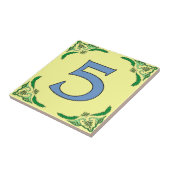 Subway Tegel in Lijst 5 Vijf Tegeltje (Zijkant)