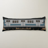 Subway Train Pillow / Blank Lichaamskussen (Voorkant)