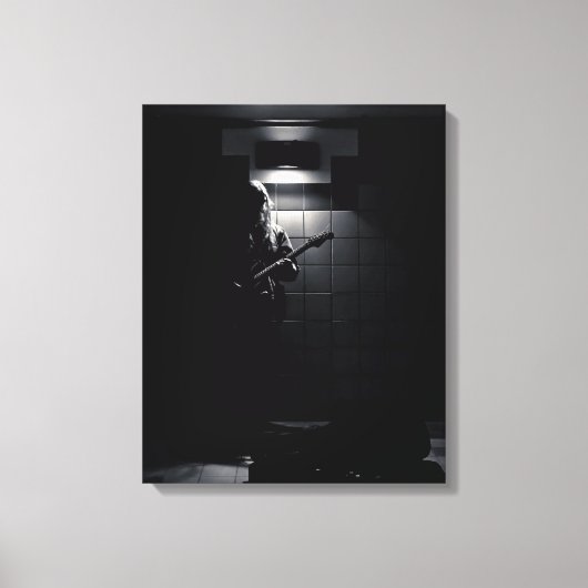 Subwaymuziek Toronto Canada Canvasafdrukken Canvas Afdruk (Voorkant)