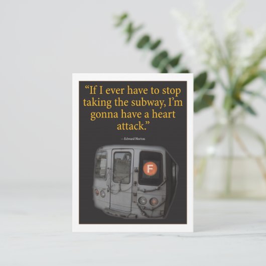 Subweg Briefkaart (Staand voorkant)