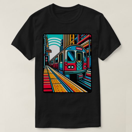 Subweg T-shirt (Design voorkant)