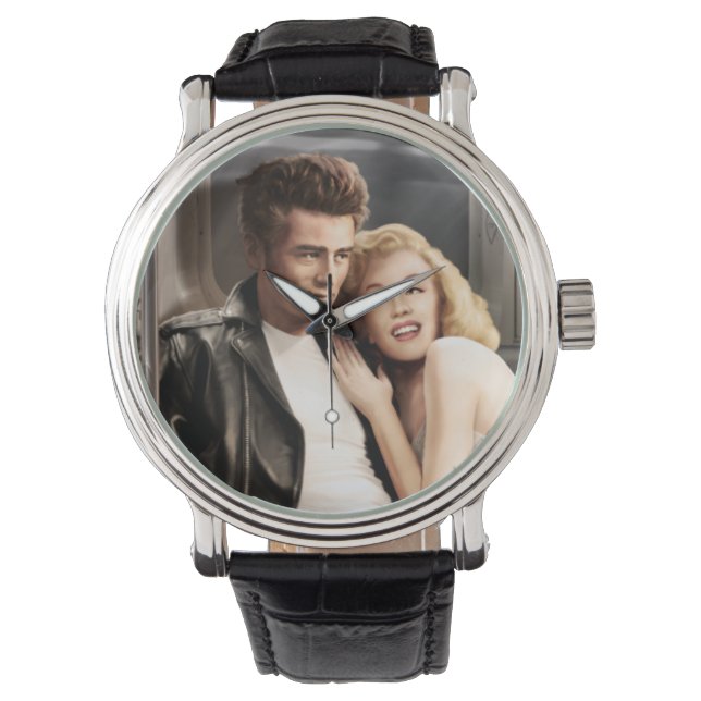 Subwegriemen Horloge (Voorkant)