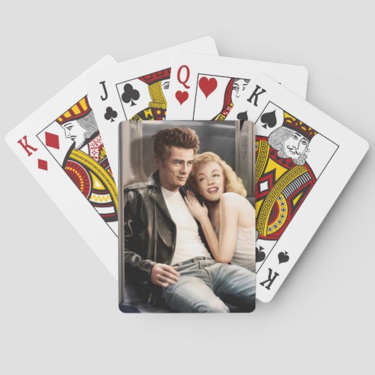 Subwegriemen Pokerkaarten (Achterkant)