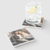 Subwegriemen Stenen Onderzetter (Zijkant)