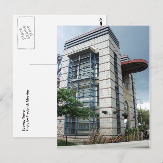 Subwegtoren Briefkaart (Voorkant / Achterkant)