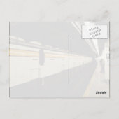 Subwegtunnel met tegelwand briefkaart (Achterkant)