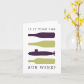 Subwijn - Notitiekaart (Gele Bloem)