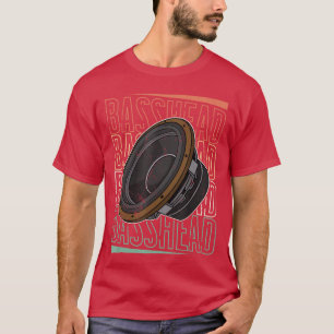 Subwoofer Geluidstechnicus Audio Synthesizer Muzie T-shirt