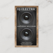 Subwooferdoos | Leder Visitekaartje (Voorkant)