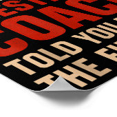 Succeed Try Doing What Your Wrestling Coach Told Y Poster (Hoek)