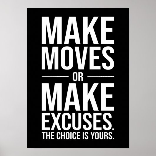 Succes afremmen - Verplaatsingen of overschrijding Poster (Voorkant)