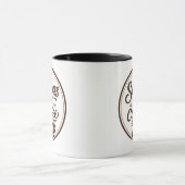 Succes Begint Met Koffie Motiverende Mok Ontwerp (Midden)