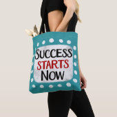 Succes begint nu Canvas tas (Dichtbij)
