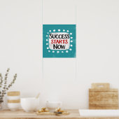 Succes begint nu met het Posters van Wall Art (Keuken)