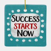 Succes begint nu met Ornament (Achterkant)